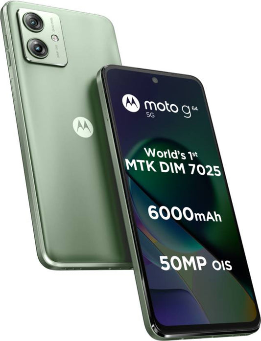 Motorola g64 5G (Mint Green, 128 GB)  (8 GB RAM)