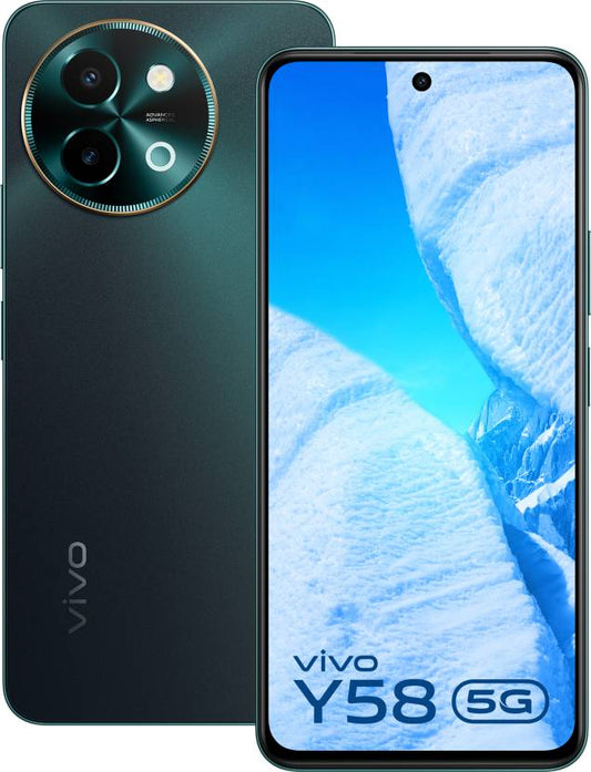 vivo Y58 5G (Sundarbans Green, 128 GB)  (8 GB RAM)