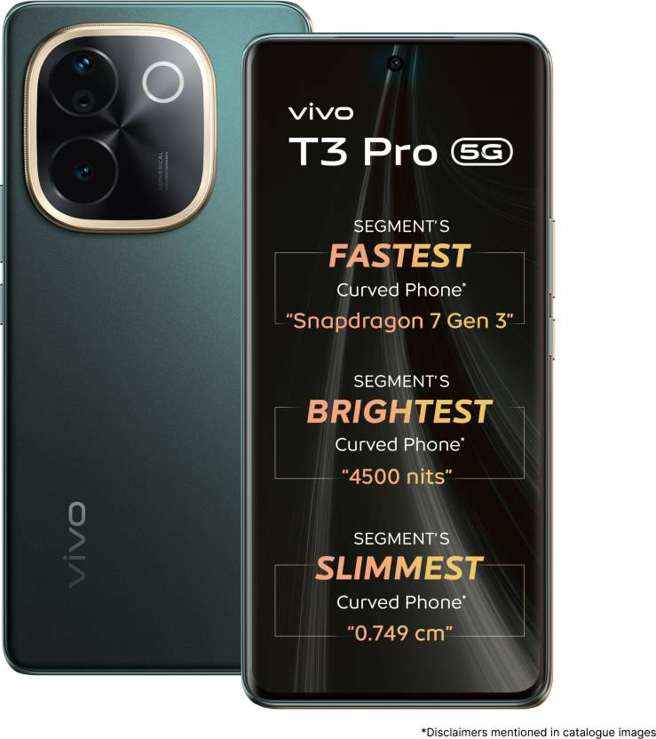 vivo T3 Pro 5G (Emerald Green, 256 GB)  (8 GB RAM)