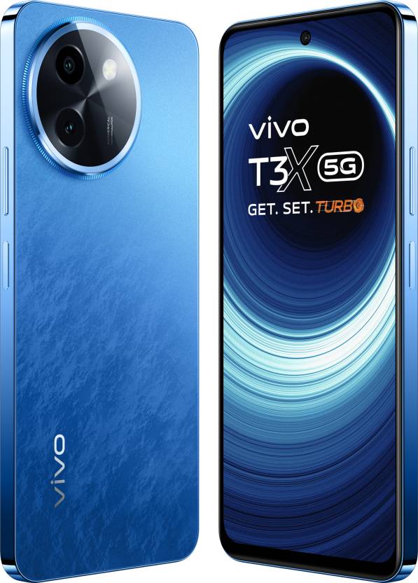 vivo T3x 5G (Sapphire Blue, 128 GB)  (6 GB RAM)