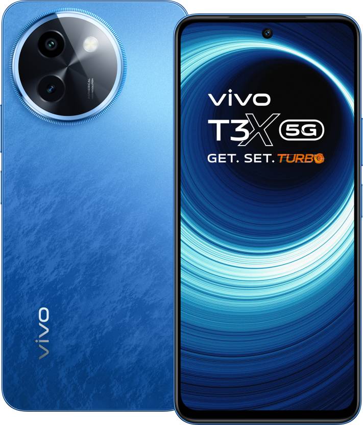 vivo T3x 5G (Sapphire Blue, 128 GB)  (6 GB RAM)