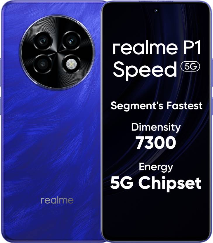 realme P1 Speed 5G (Brushed Blue, 128 GB)  (8 GB RAM)