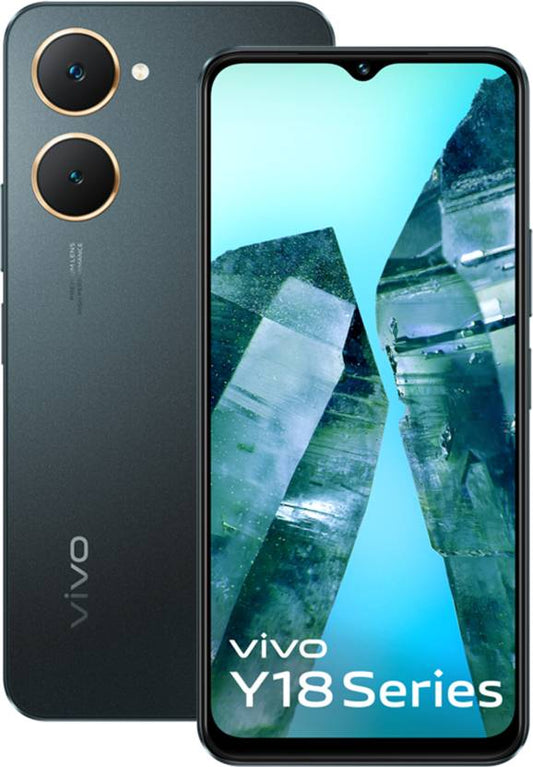 vivo Y18t (Space Black, 128 GB)  (4 GB RAM)