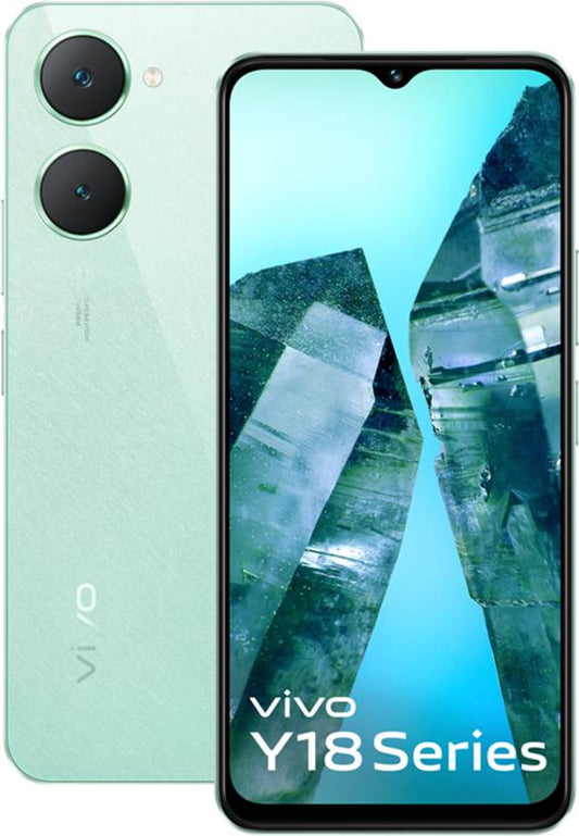 vivo Y18t (Gem Green, 128 GB)  (4 GB RAM)