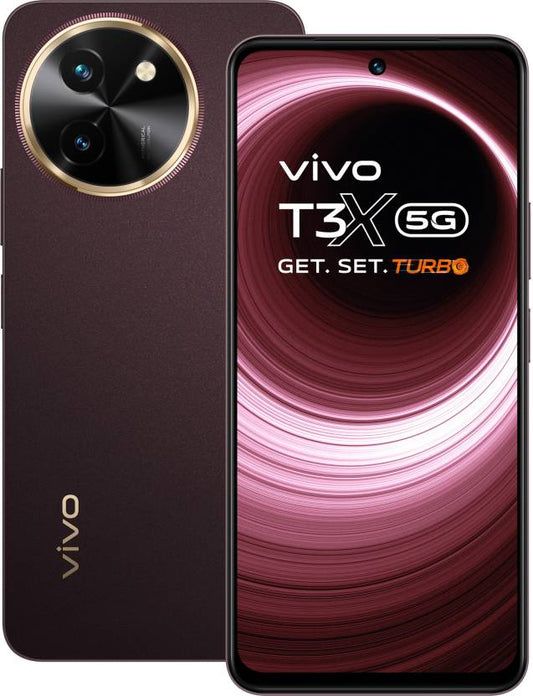 vivo T3x 5G (Crimson Bliss, 128 GB)  (8 GB RAM)