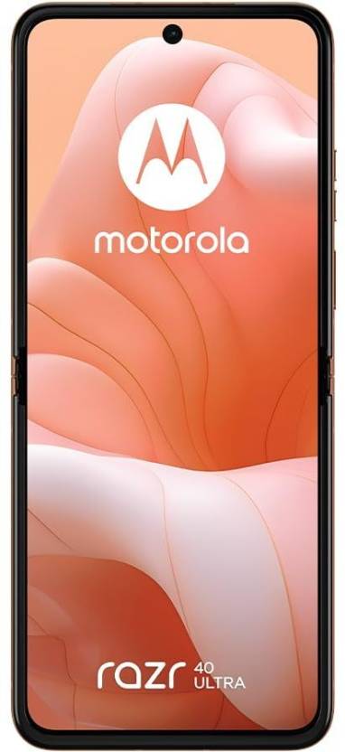 MOTOROLA razr 40 Ultra (Peach Fuzz, 256 GB)  (8 GB RAM)