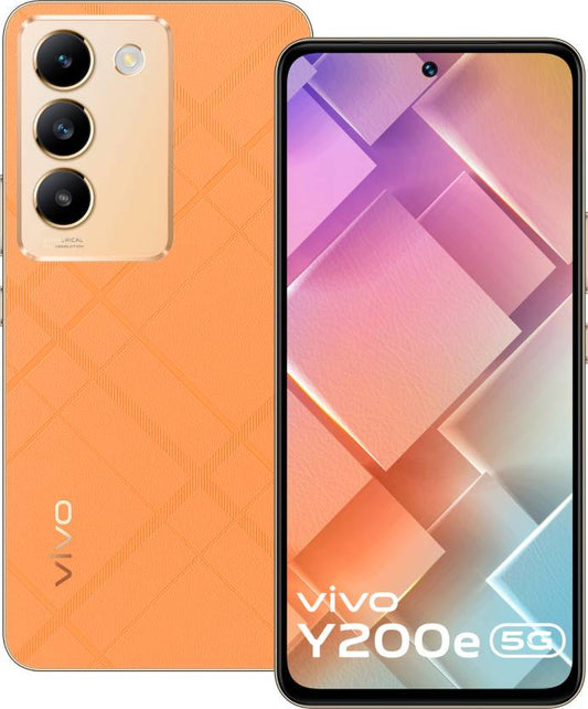 vivo Y200e 5G (Saffron Delight, 128 GB)  (8 GB RAM)