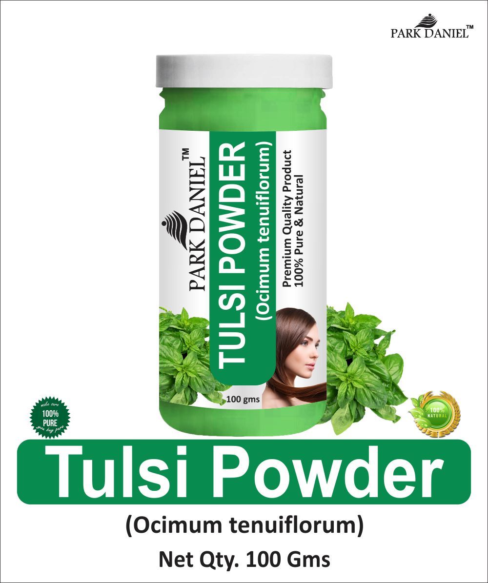 Park Daniel Pure & Natural Tulsi Powder & Lemon Peel Powder Combo Pack of 2 Bottles of 100 gm (200 gm )
