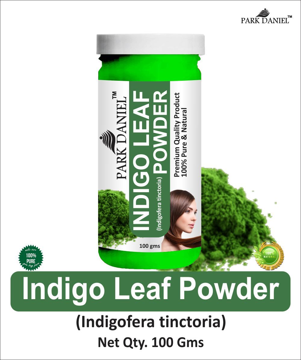 Park Daniel Pomegranate Powder & Indigo Leaf Powder Combo pack of 2 Jars of 100 gms(200 gms)