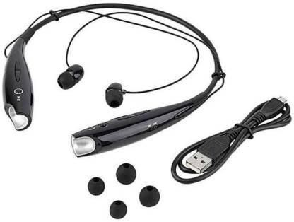 Combo Hbs 730 Neckband +Mini Speaker Bluetooth Bluetooth Headset��(Black, In The Ear)