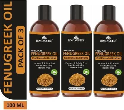 Bon Austin Fenugreek Hair Oil (Pack of 3)