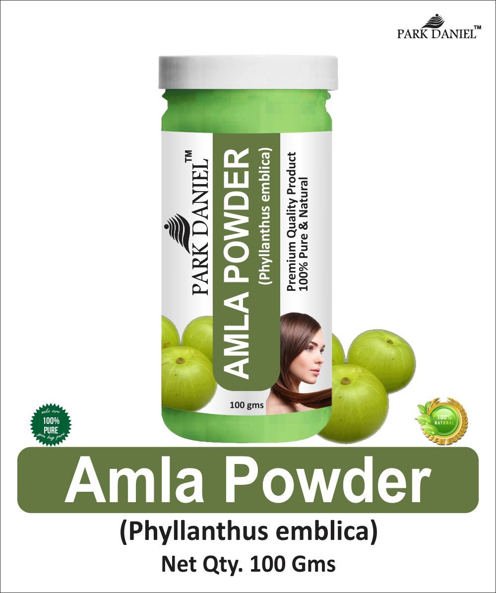 Park Daniel Hibiscus Powder & Amla Powder Combo pack of 2 Jars of 100 gms(200 gms)