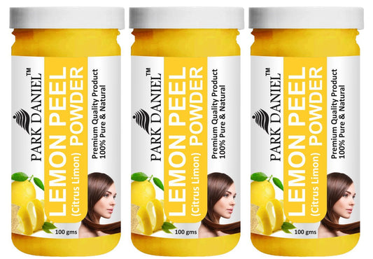 Park Daniel Lemon Peel Powder Combo pack of 3 Jars of 100 gms(300 gms)