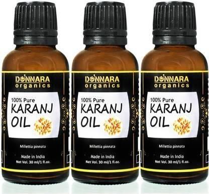 Donnara Organics Karanj Essential Oil (Pack of 3)