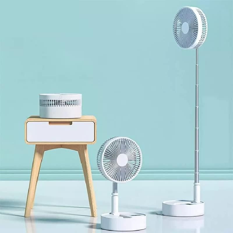 Rechargeable Adjustable Folding Telescopic Table Fan