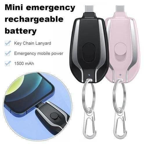 Portable Emergency Key Chain Power Bank