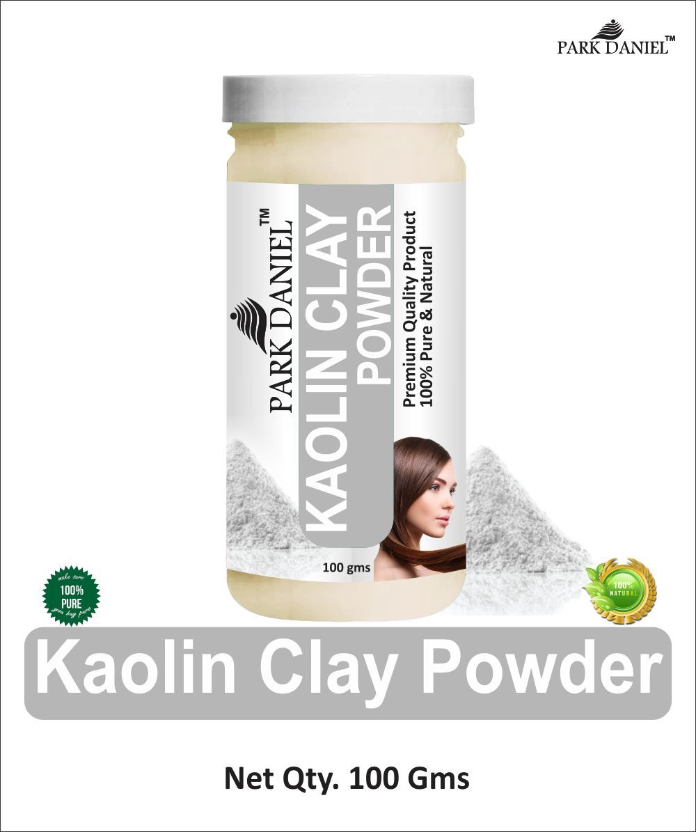 Park Daniel Kaolin Clay Powder Combo pack of 3 Jars of 100 gms(300 gms)