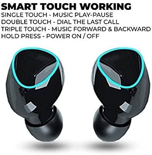 M10 Pro TWS Wireless Earbuds Touch Control Bluetooth Headphones