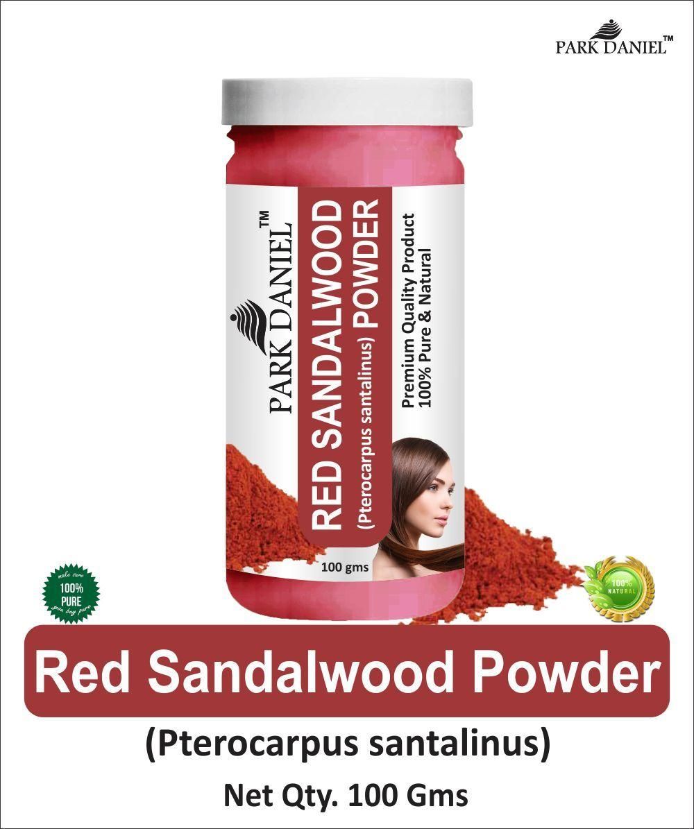 Park Daniel Red Sandalwood Powder & Rose Petal Powder Combo pack of 2 Jars of 100 gms(200 gms)