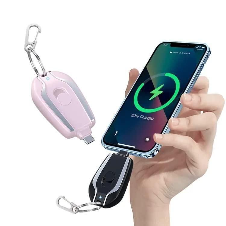 Portable Emergency Key Chain Power Bank