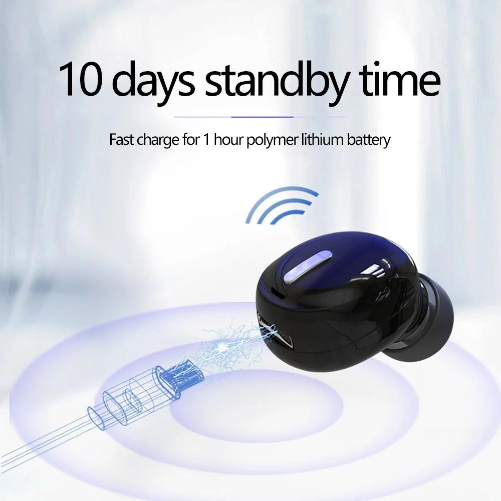 X9 Mini 5.0 Bluetooth Earphone Wireless Headset With Mic