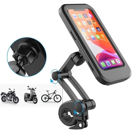 Universal 360 Rotation Bike Waterproof Cell Phone Holder